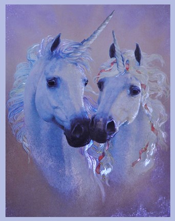 Framed Unicorn Lovers Print