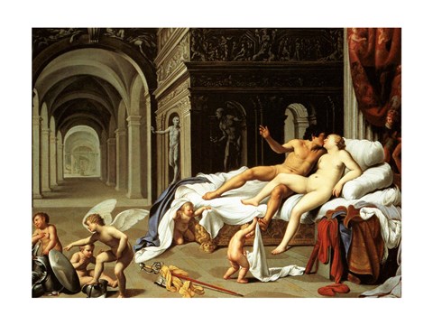 Framed Venus and Mars Print