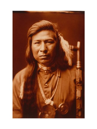 Framed American Indian Print