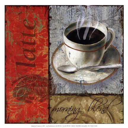 Framed Morning Blend - mini Print