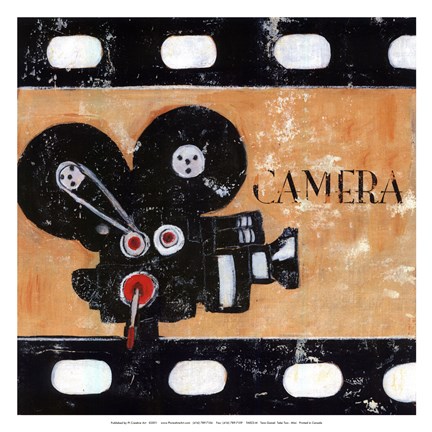 Framed Take Two - mini Print