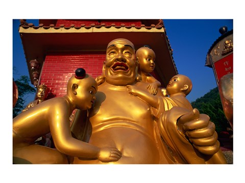 Framed Ten Thousand Buddhas Monastery Print