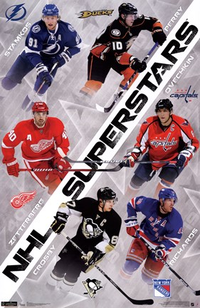 Framed NHL&#174; - Superstars 11 Print