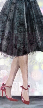 Framed Lets dance I - mini Print