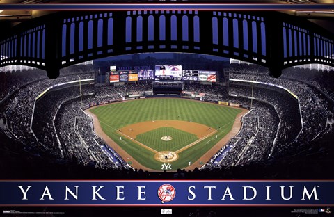 Framed Yankees - Stadium 09 Print