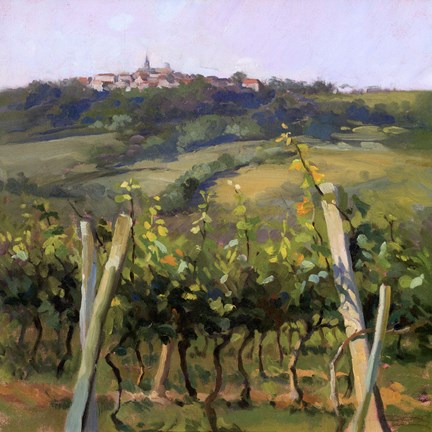 Framed Flauvigny View Print