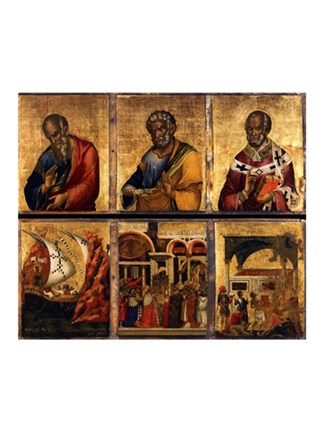 Framed Altarpiece II Print