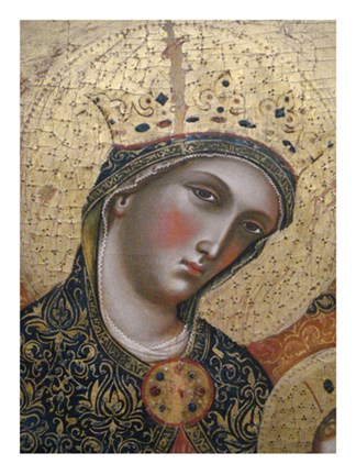 Framed La Vierge et I enfant Print