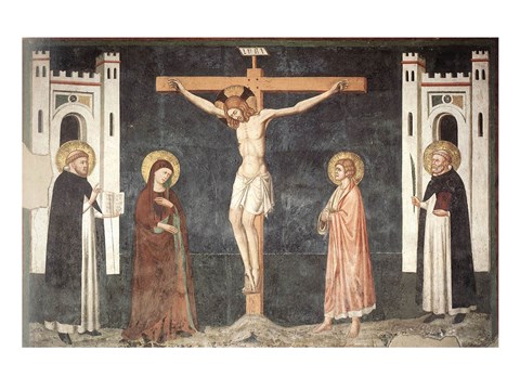 Framed Crucifixion Print