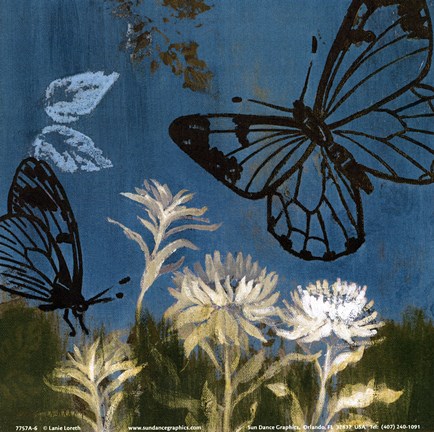 Framed Blue Day In May II Print