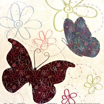 Framed Fly Away I Print