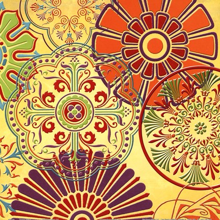 Framed Lemon Twist I Print