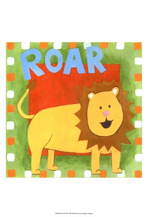 Framed Roar Print