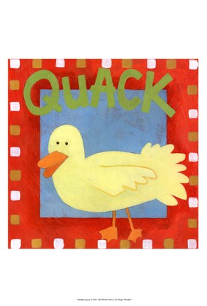 Framed Quack Print