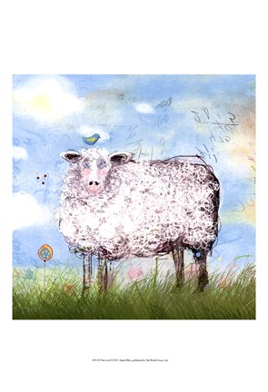 Framed Baa Land Print