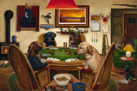 Framed Duck Hunters Print