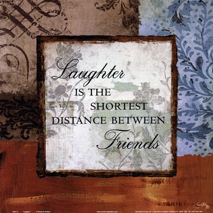 Framed Laughter Print