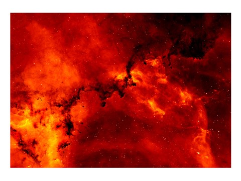 Framed Rosette Nebula Print