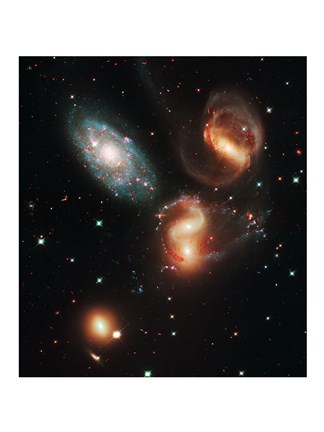 Framed Galactic Wreckage Print