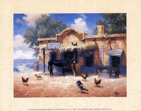 Framed Cantina Print