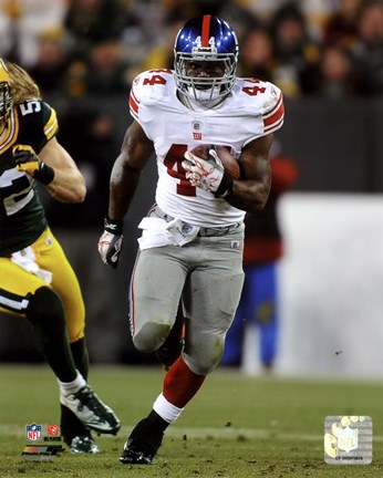 Framed Ahmad Bradshaw NFC Divisional Playoff Game Action Print