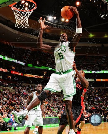 Framed Kevin Garnett 2011-12 Action Print