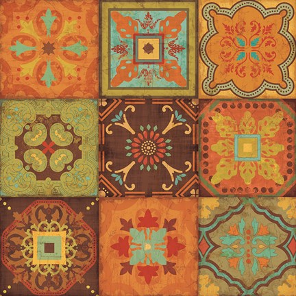 Framed From India III Print