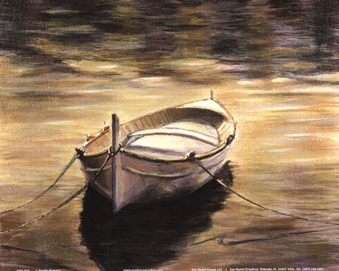 Framed Sienna River Print