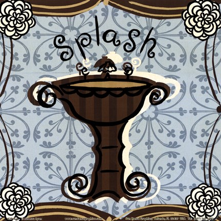 Framed Splash Print