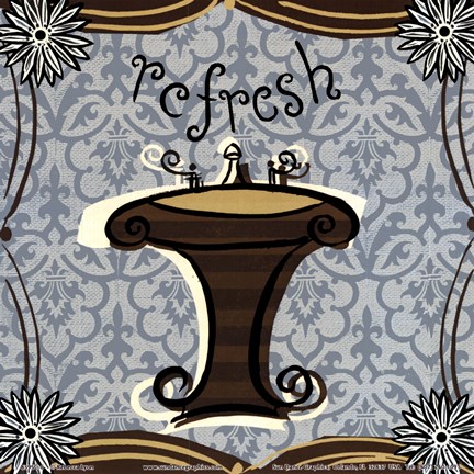 Framed Refresh Print