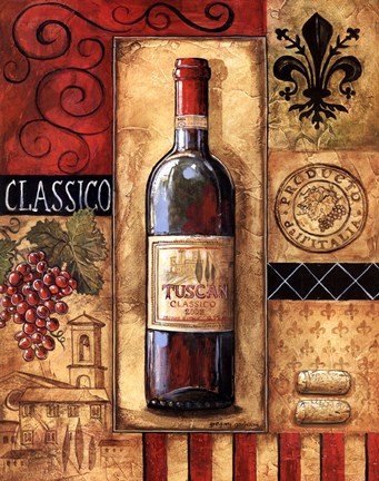 Framed Tuscan Classico Print