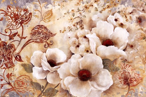 Framed English Garden Print