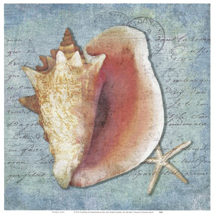 Framed Into The Sea II Print