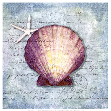 Framed Into The Sea III Print