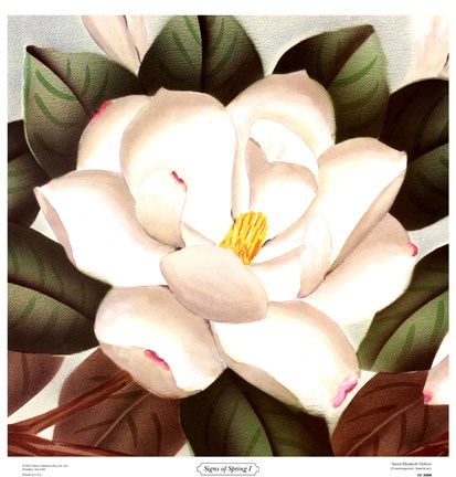 Framed Signs of Spring I Print