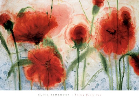 Framed Spring Dance Two Print