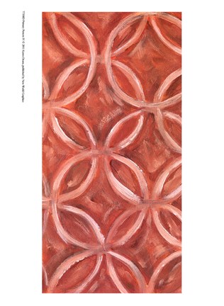 Framed Primary Pattern IV Print