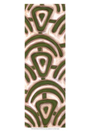 Framed Earthen Patterns III Print