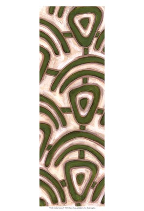 Framed Earthen Patterns IV Print