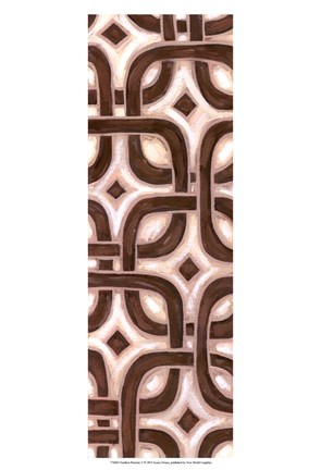 Framed Earthen Patterns V Print