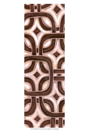 Framed Earthen Patterns VI Print