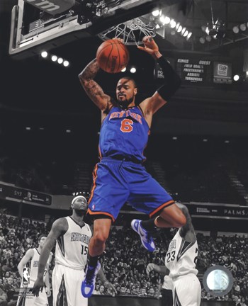 Framed Tyson Chandler 2011-12 Spotlight Action Print