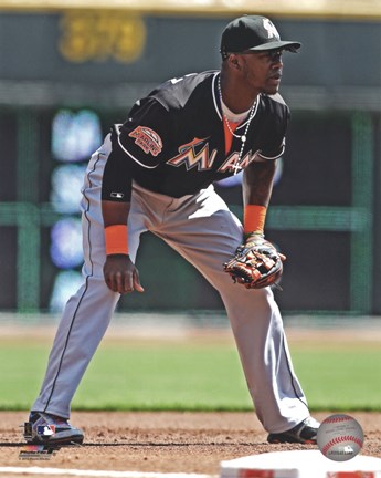 Framed Hanley Ramirez 2012 sports Print