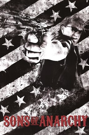 Framed Sons of Anarchy - Gun Print