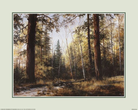 Framed First Snow Print