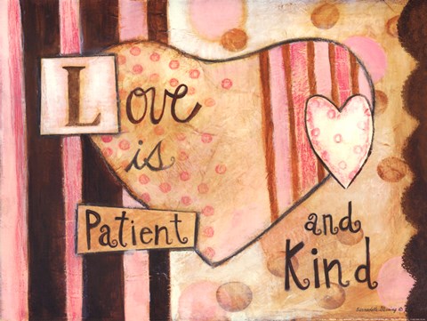 Framed Love Is... Print