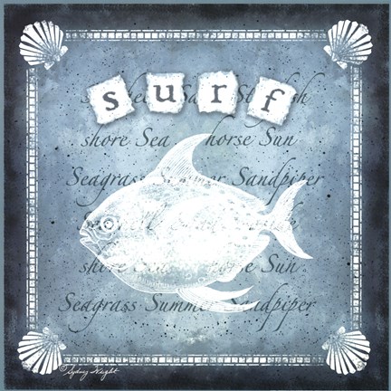 Framed Surf Print