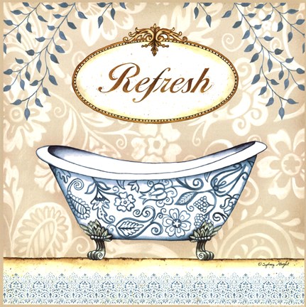 Framed Refresh Print