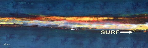 Framed Surf Print