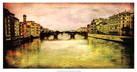 Framed Italy Panorama II Print